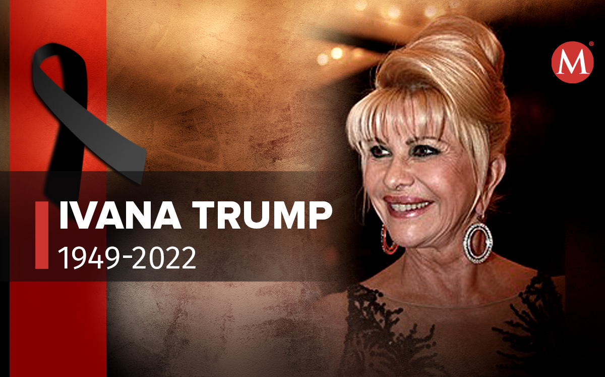 Ivana Trump, primera esposa del presidente Donald Trump. (Ilustración)