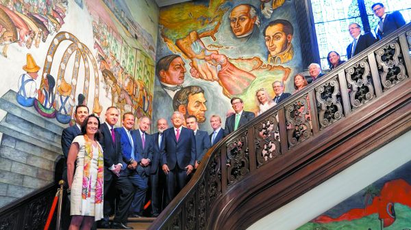 Los invitados que participaron en el US-Mexico CEO Dialogue