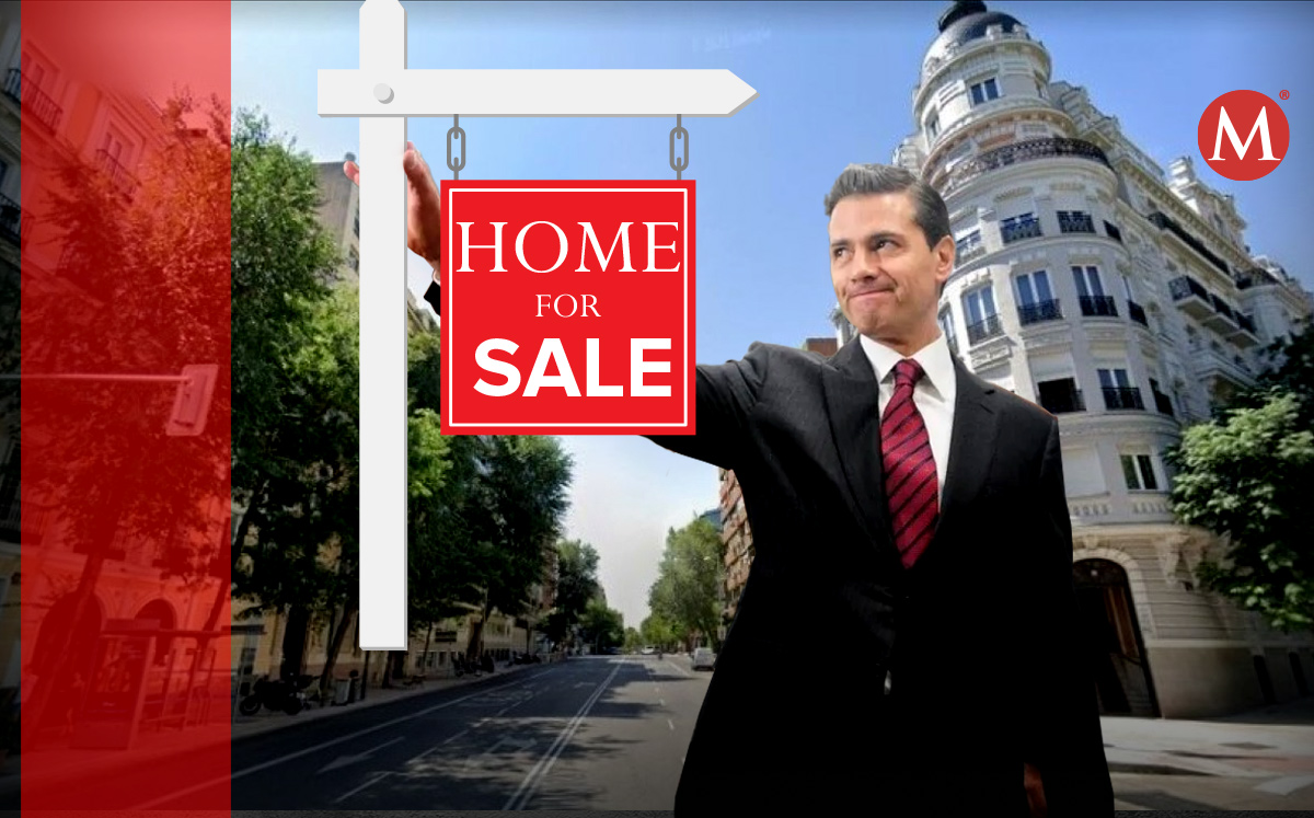 Peña Nieto puso en venta su departamento en Madrid. España. | Foto: Cuartoscuro Diseño: Margarita Salmorán