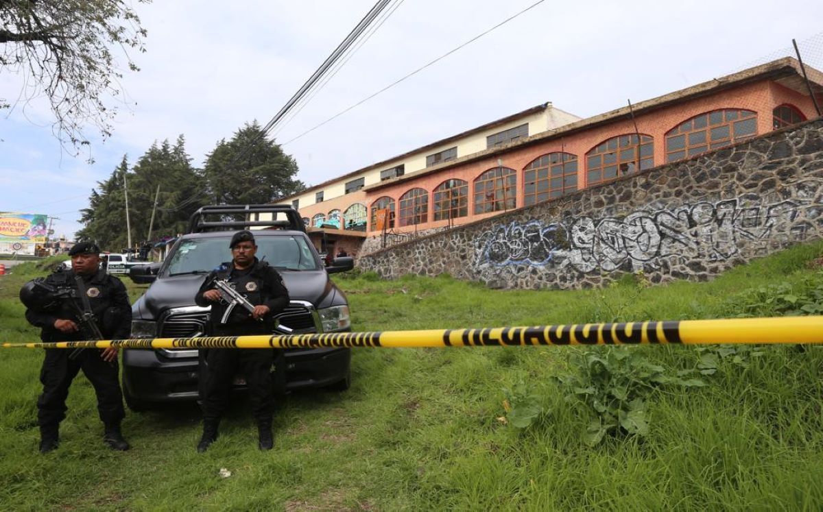 Policía capitalina resguarda inmueble en Topilejo