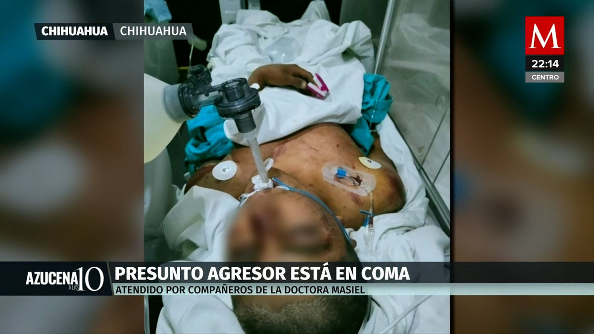 Presunto asesino de doctora en Chihuahua fue inducido a coma