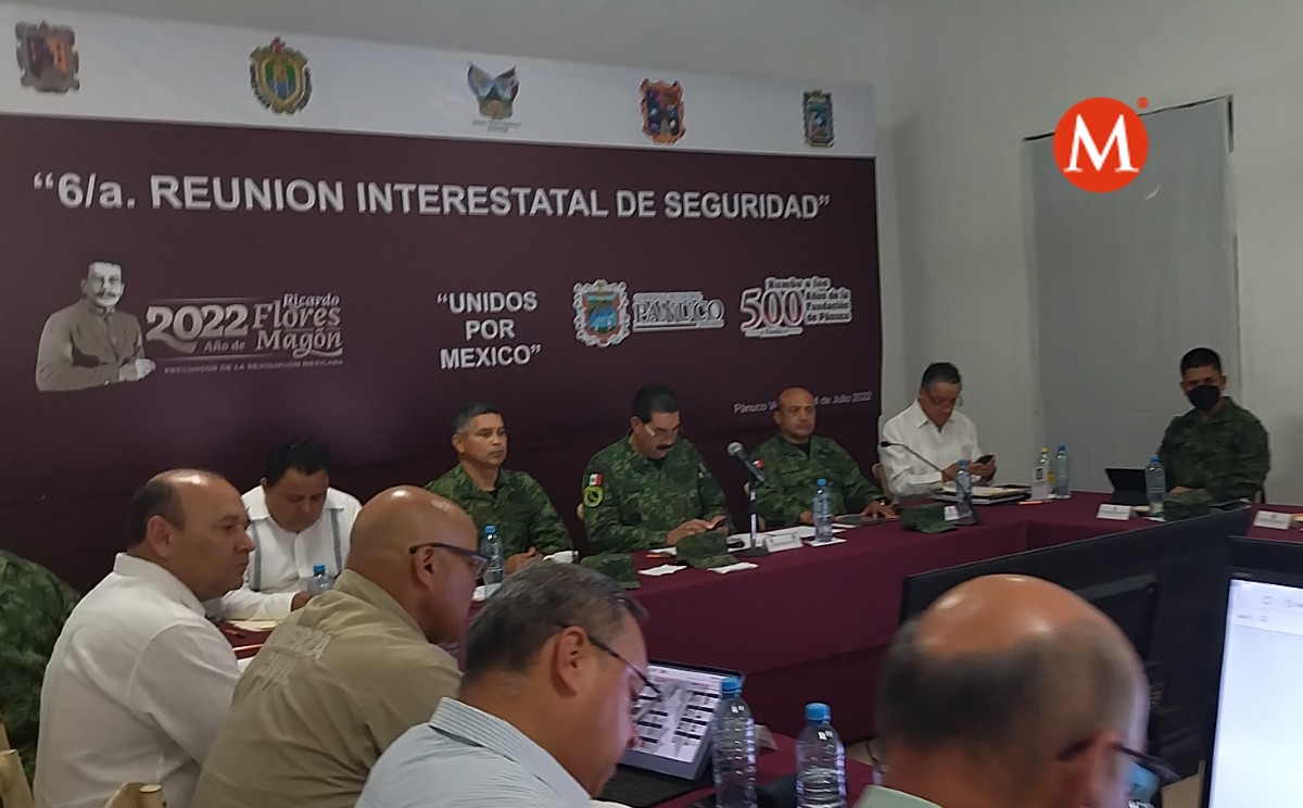 Realizan sexta reunión Interestatal de Seguridad con sede en Pánuco