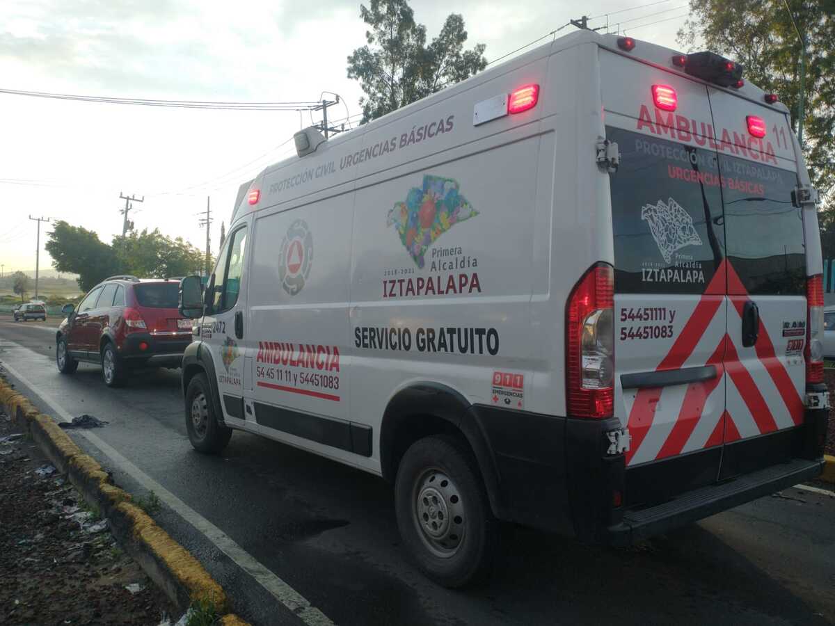 Transeúnte lesionado en cabeza luego de sufrir ataque epiléptico