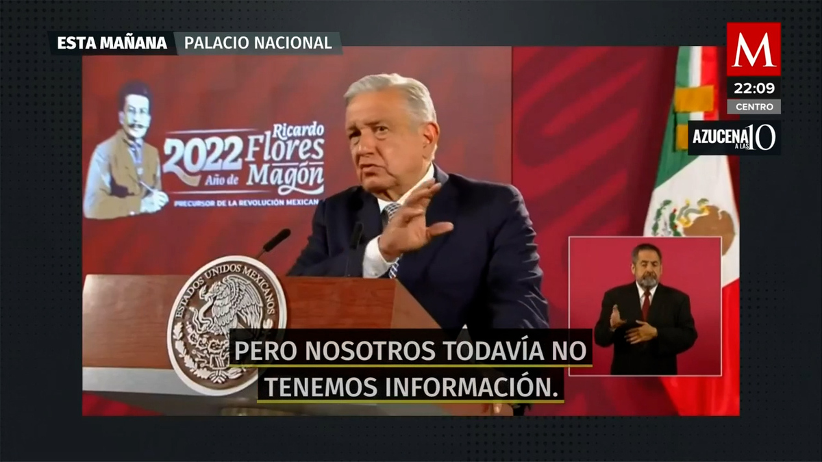 AMLO niega tener información sobre Cártel de Sinaloa en CdMx