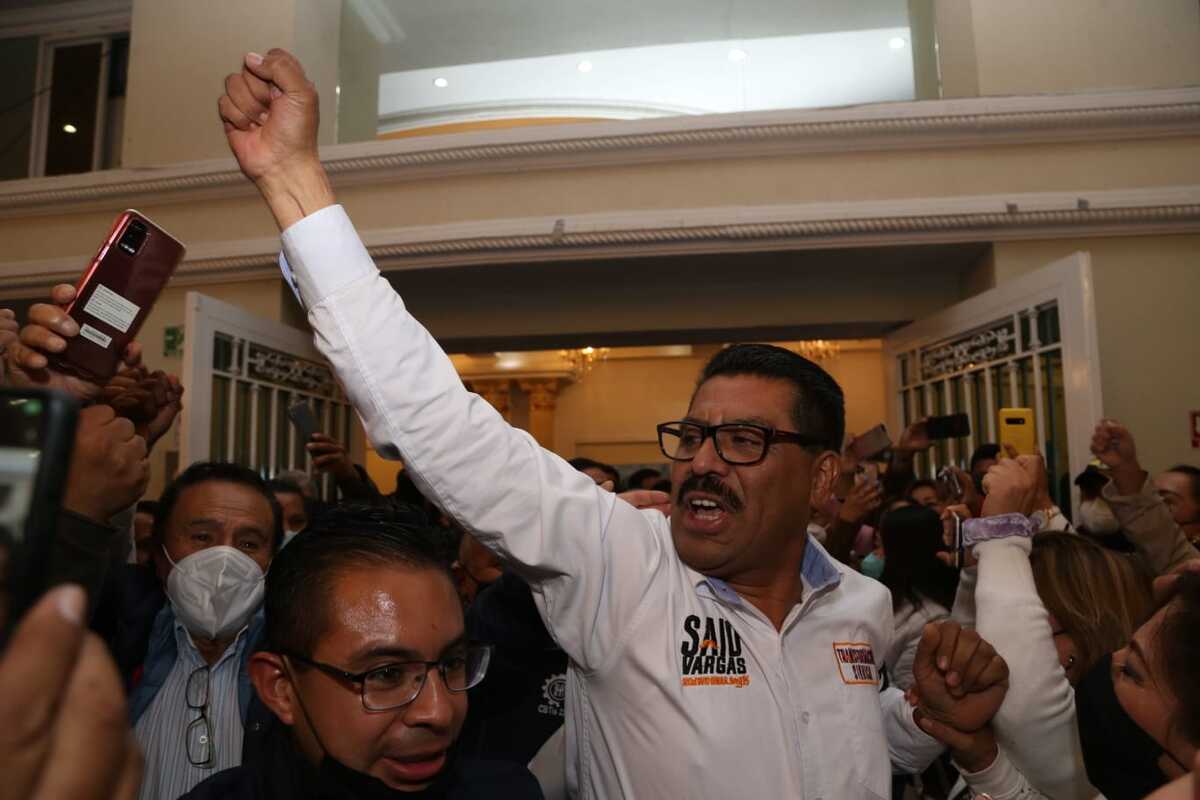 Said Vargas virtual ganador para secretario general de la Sección XV del SNTE (Jorge Sánchez)