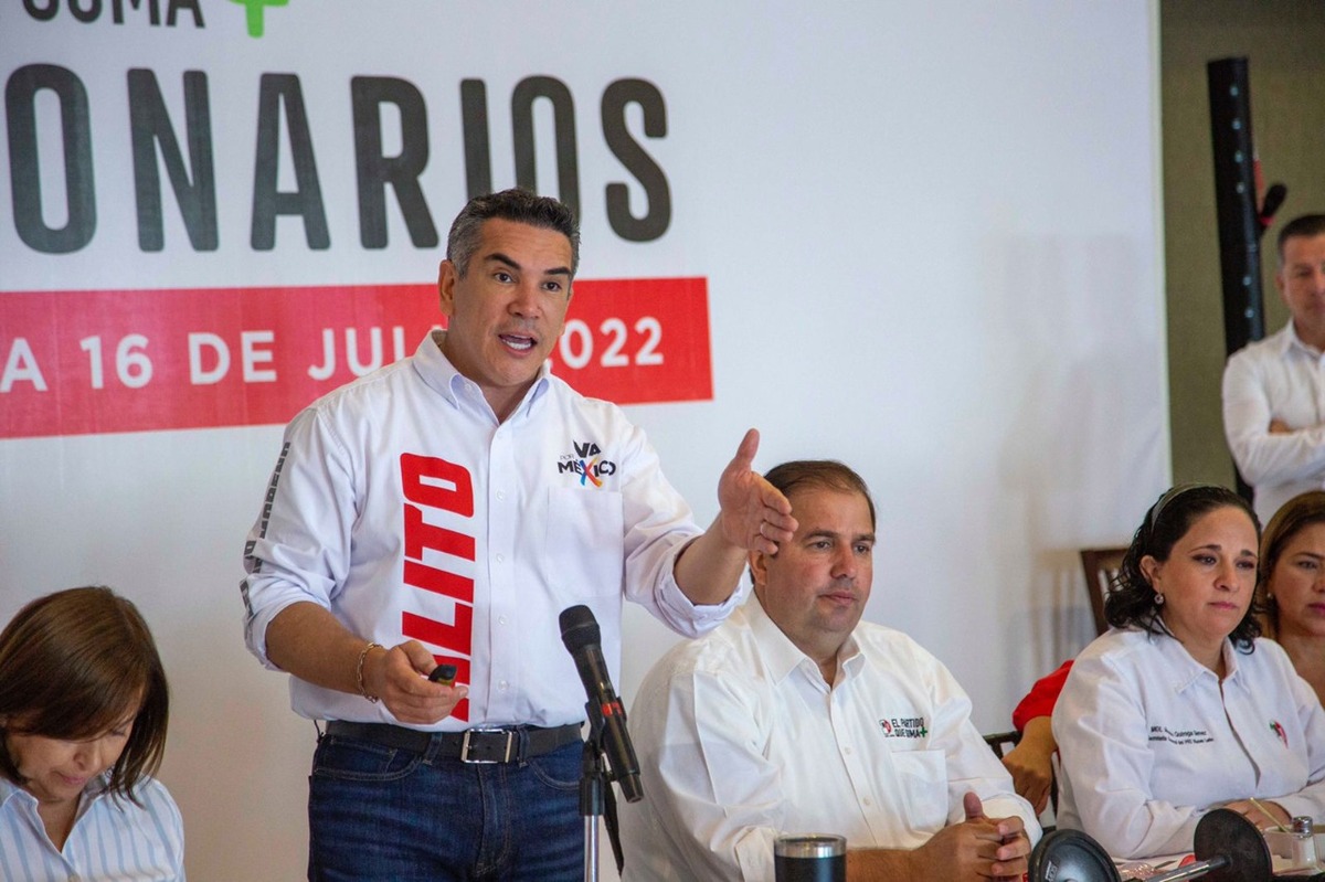 Alejandro Moreno, dirigente nacional del PRI. Foto: Jorge López