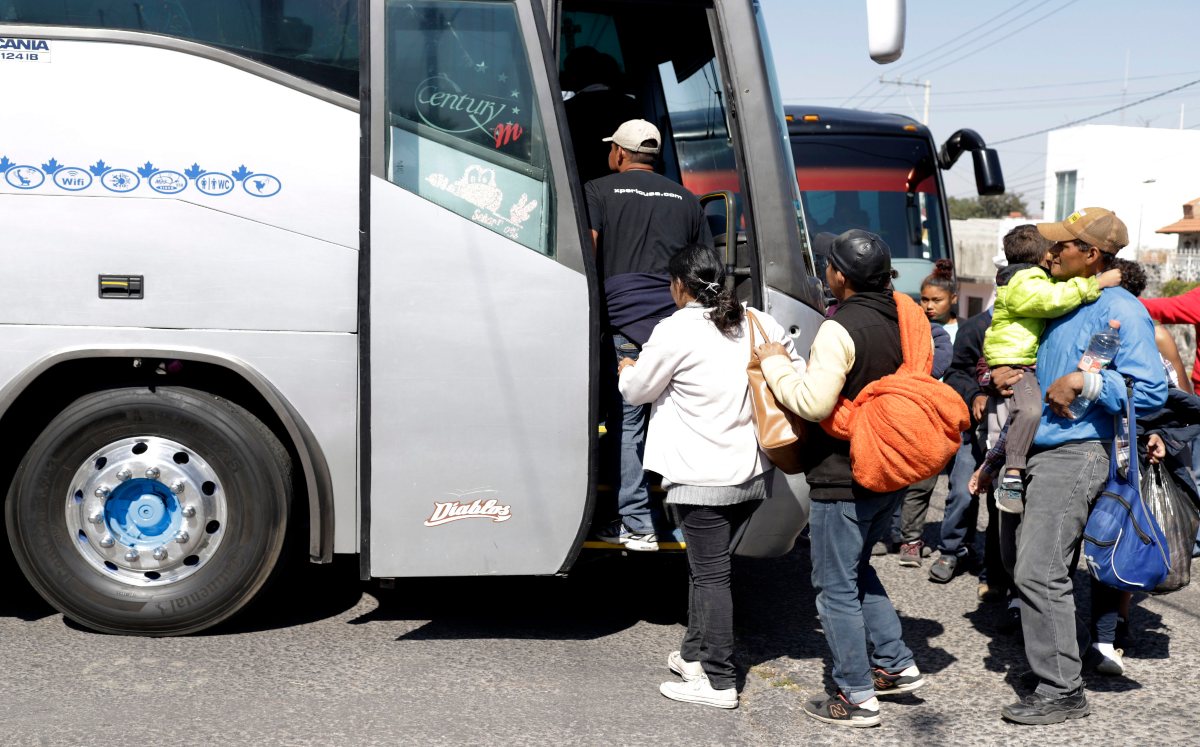 Caravana de migrantes en Puebla | Agencia Enfoque