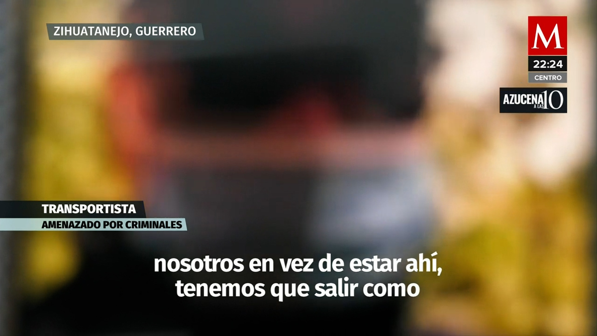 Choferes en Zihuatanejo denuncian ser víctimas de extorsión