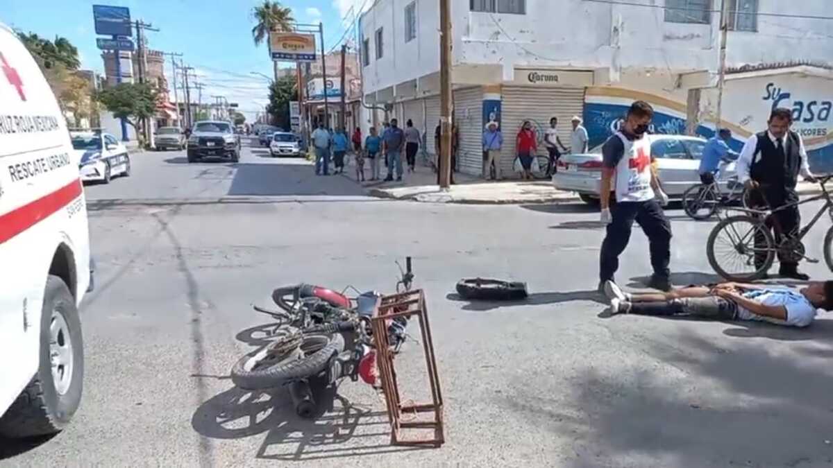 El joven fue llevado a un hospital local para su atención médica. (Notivox Digital)
