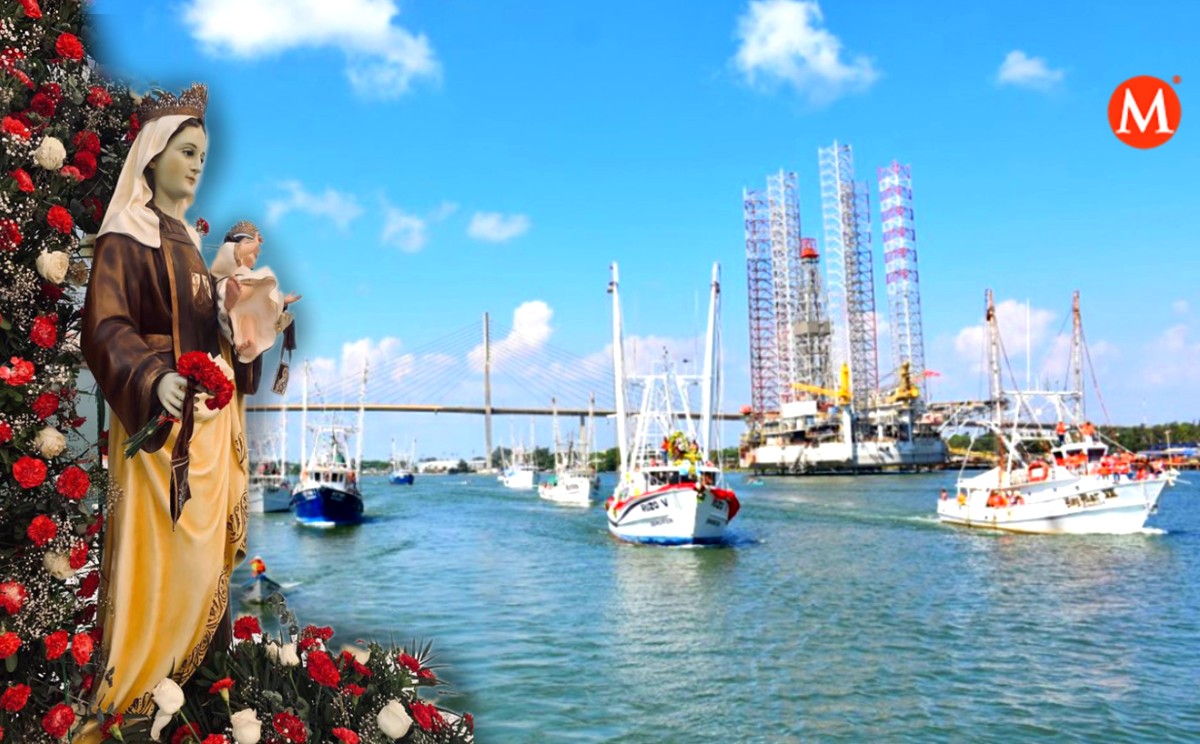 Procesión de la Virgen del Carmen. | Yazmín Sánchez
