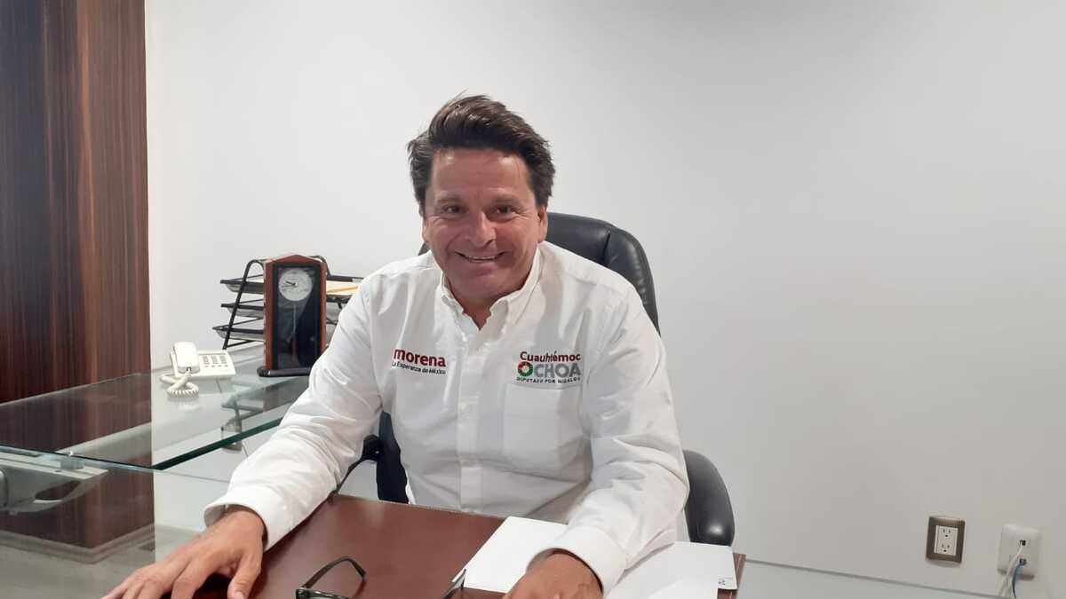 Cuauhtémoc Ochoa Fernández, diputado federal de Morena (Teodoro Santos)