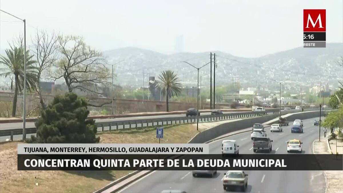 En 6 ciudades se concentra la denuda municipal
