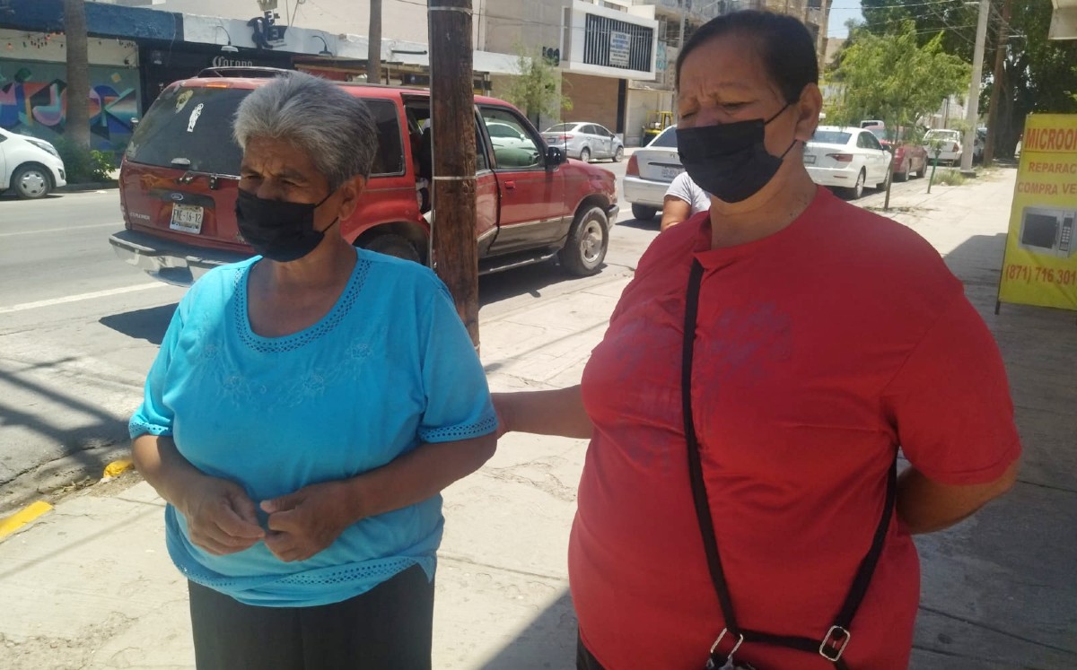 Hermanas Belén y Norma viven en Villa Zaragoza. (Cecilia Aguilar)