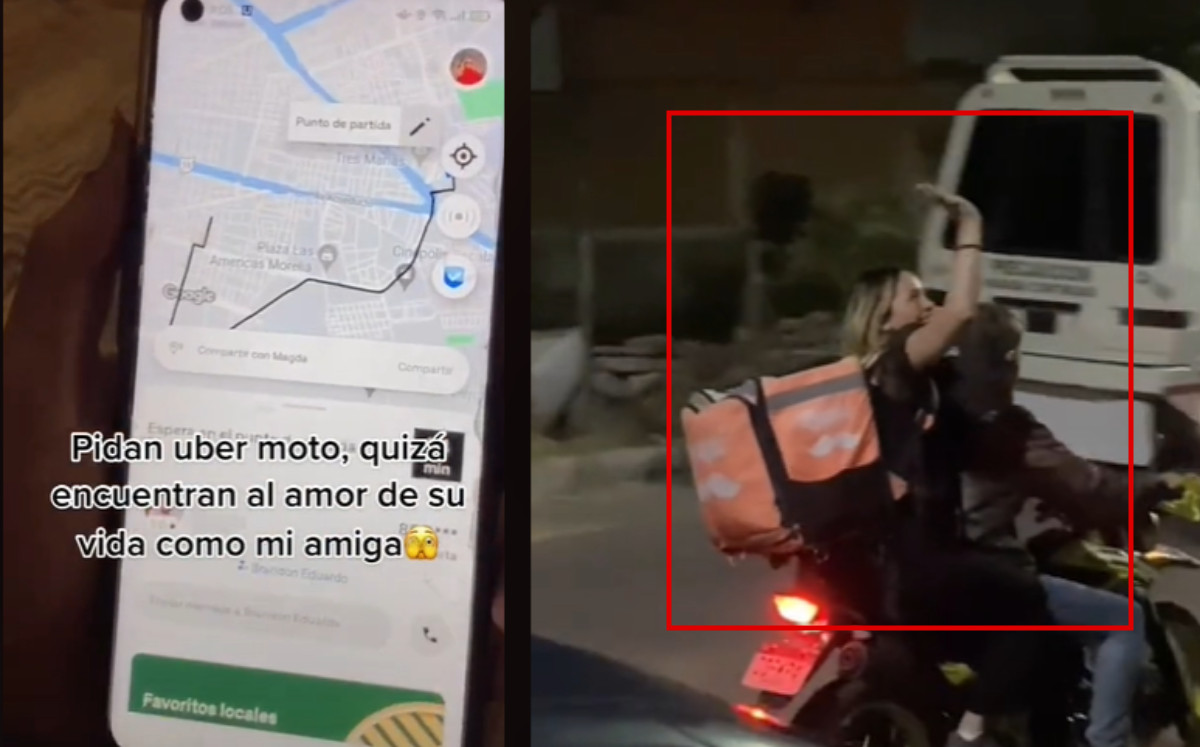 Mujer se enamora del repartidor de comida; historia se hace viral en TikTok. | ESPECIAL