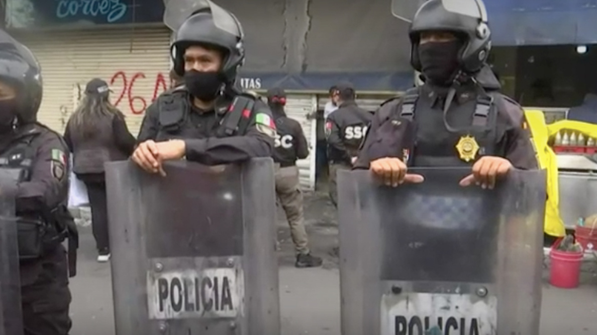 Operativo de seguridad para recuperar inmuebles en CdMx