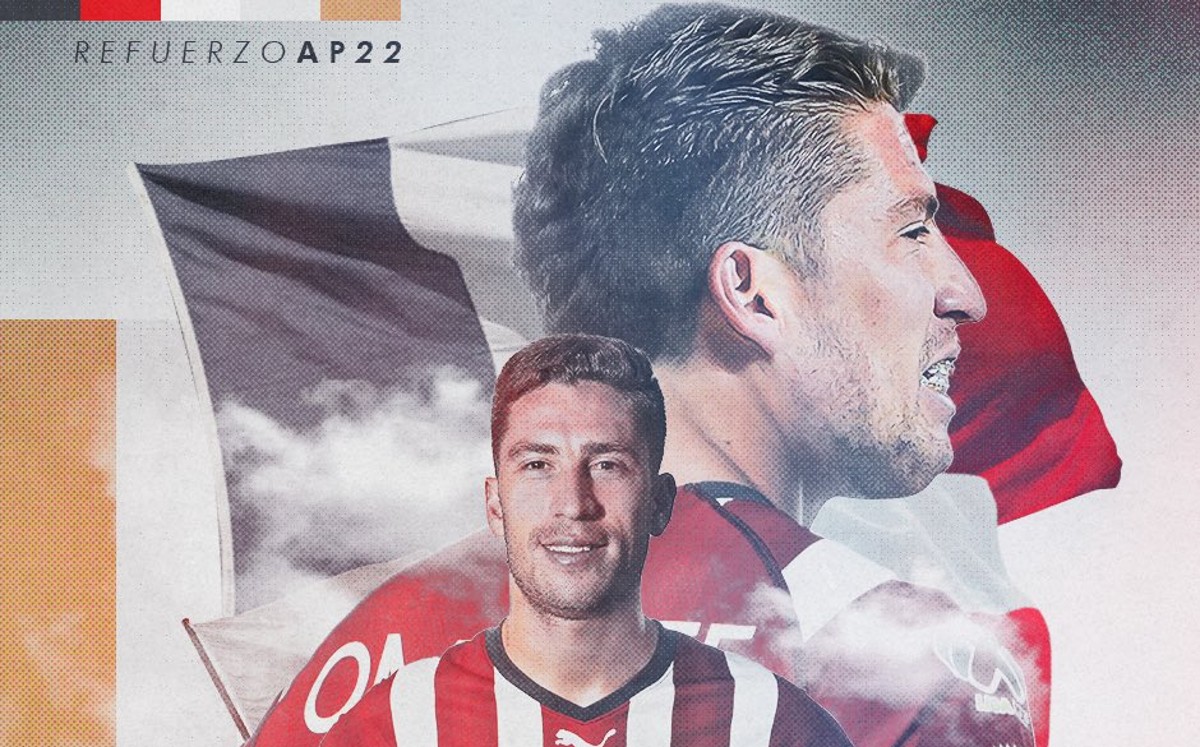 Santiago Ormeño ya dio sus primeras palabras como jugador de Chivas (Twitter @Chivas)