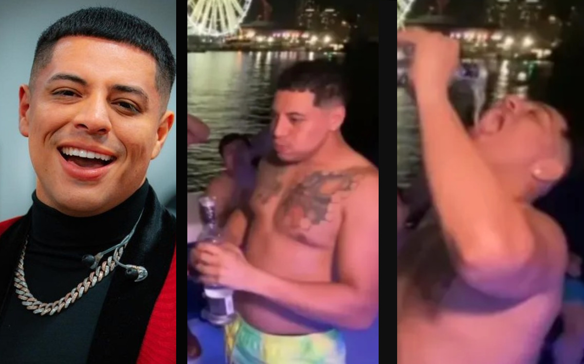 Eduin Caz aparece borracho pese a problemas de salud | ESPECIAL