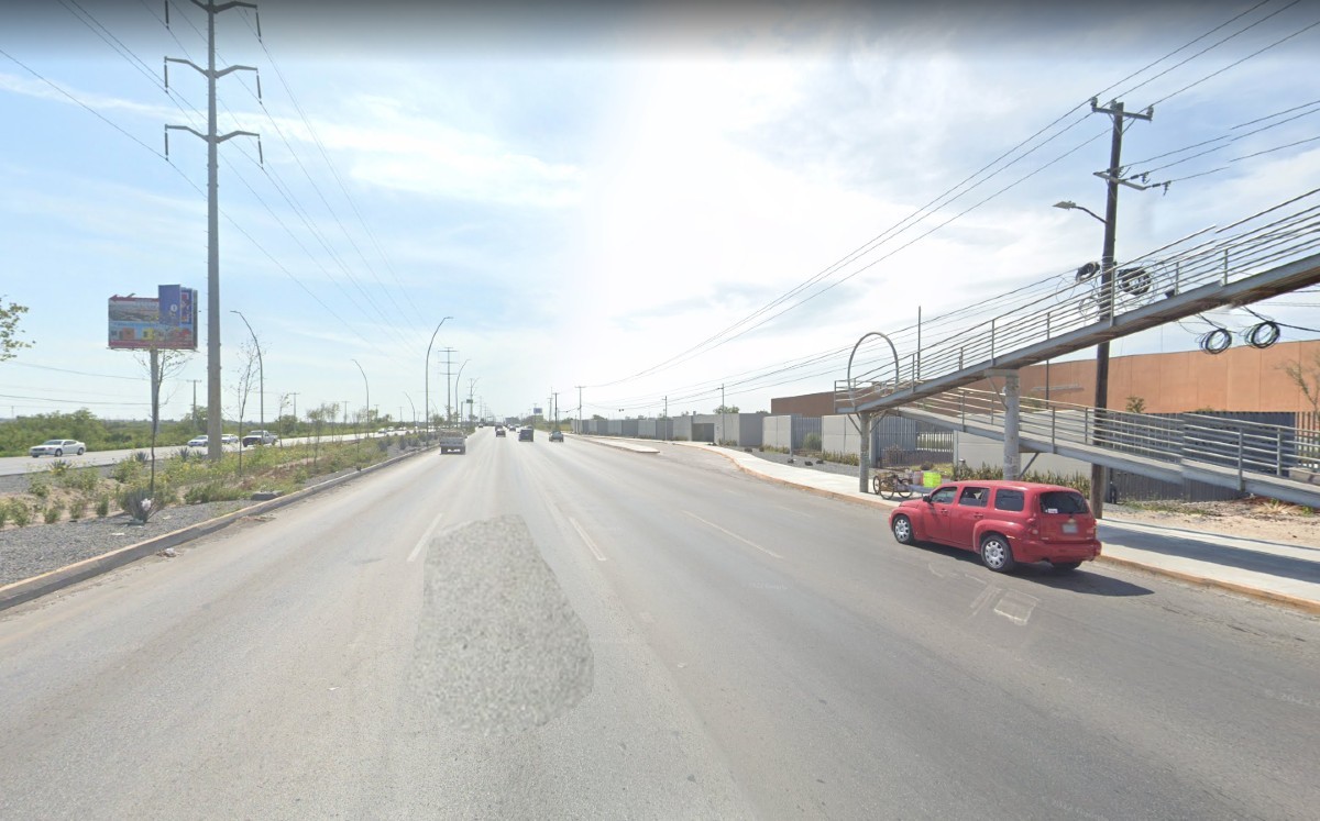 Libramiento Monterrey-Matamoros en Reynosa. (Street View)