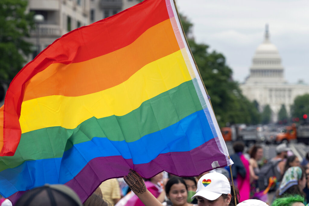 El matrimonio igualitario está siendo protegido por el Congreso de Estados Unidos. (AP)