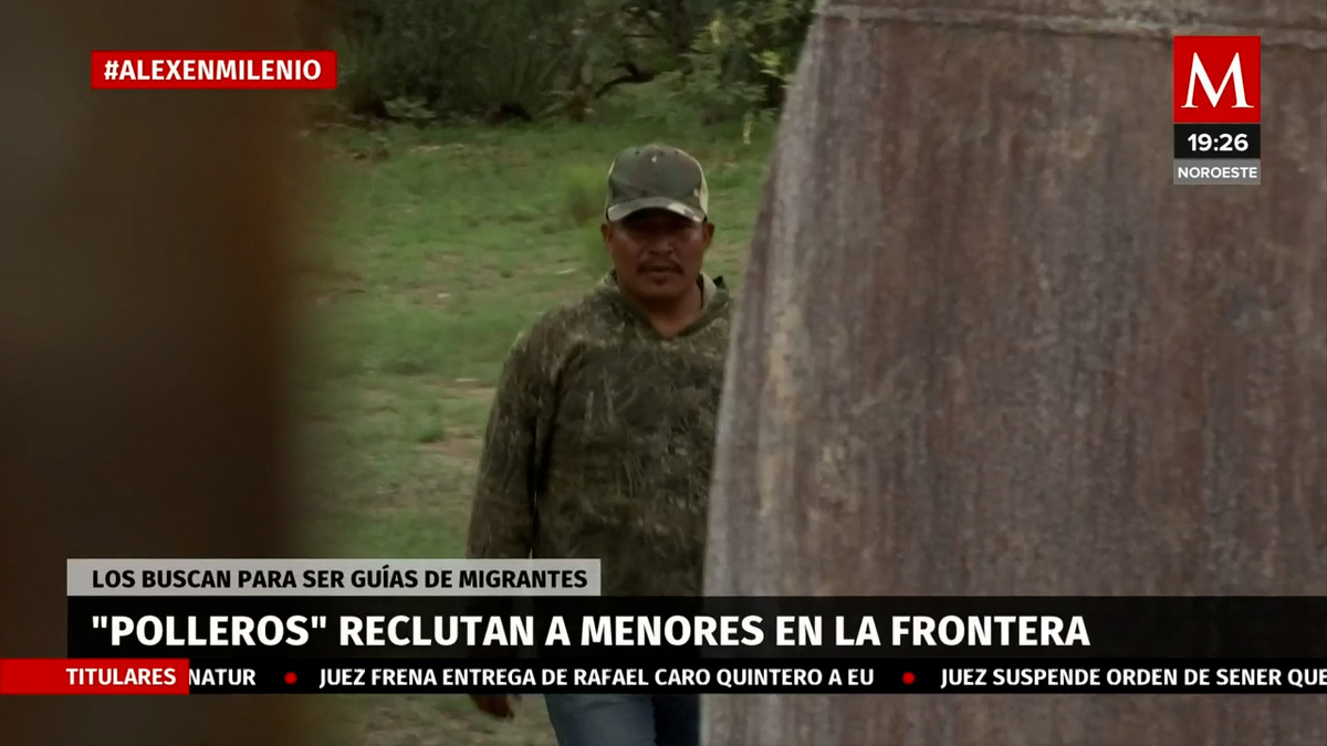 "Polleritos": traficantes de personas reclutan a menores para cruzar migrantes hacia EU