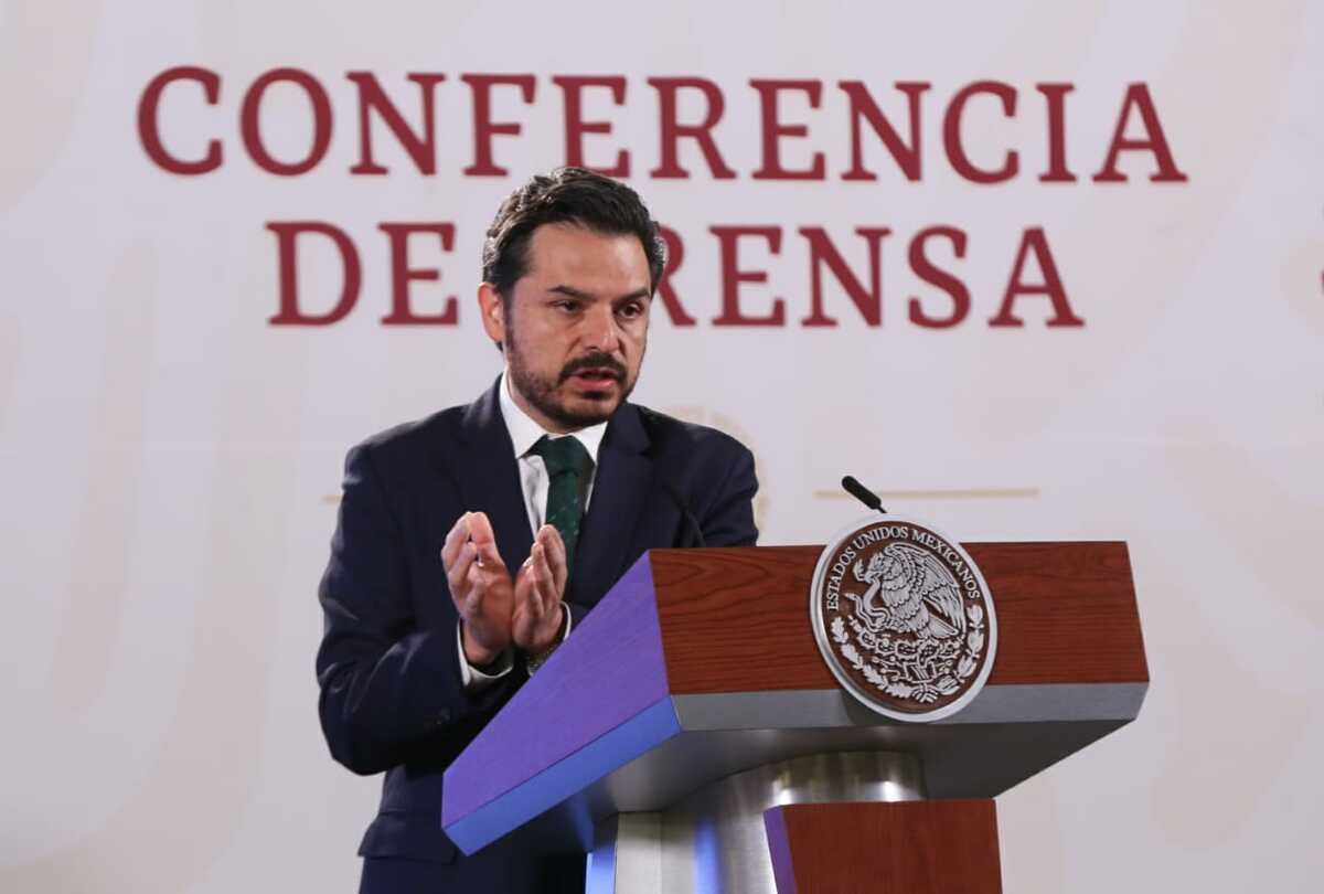 Zoé Robledo, director general del IMSS en La Mañanera hoy | Araceli López