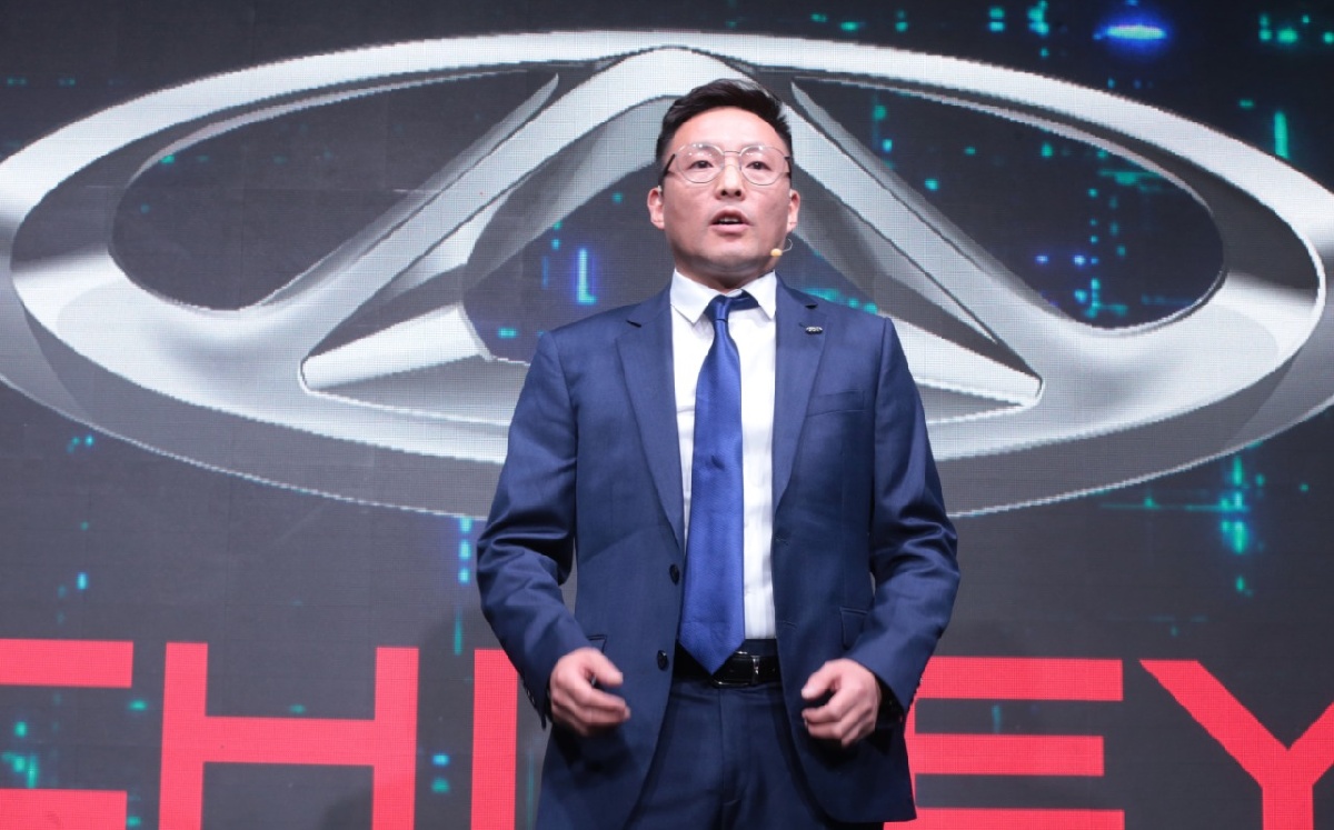Bryan Wu, vicepresidente ejecutivo de Chirey México