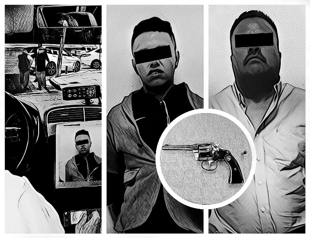 Un cómplice esperaba al ladrón para huir en un automóvil.