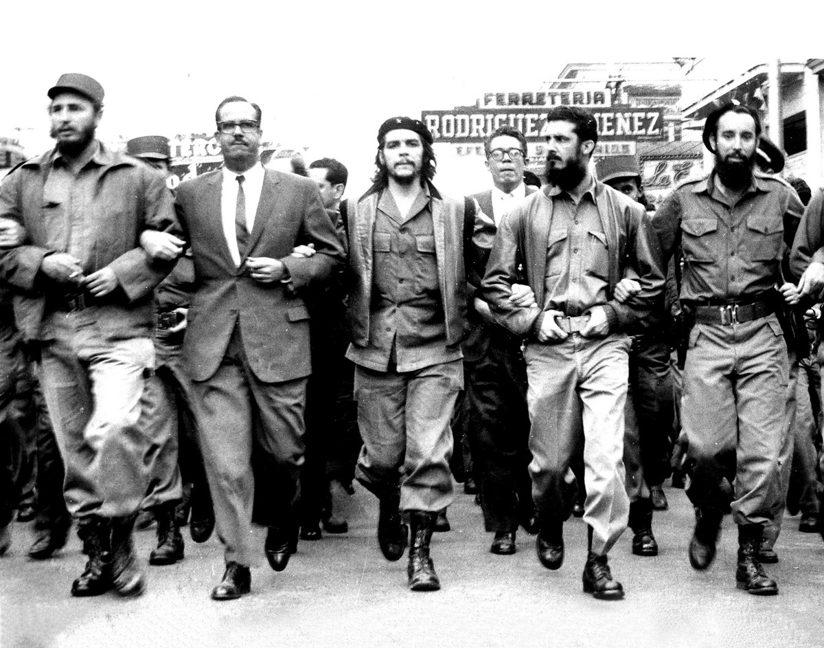 Revolucionarios en La Habana, 1960.
