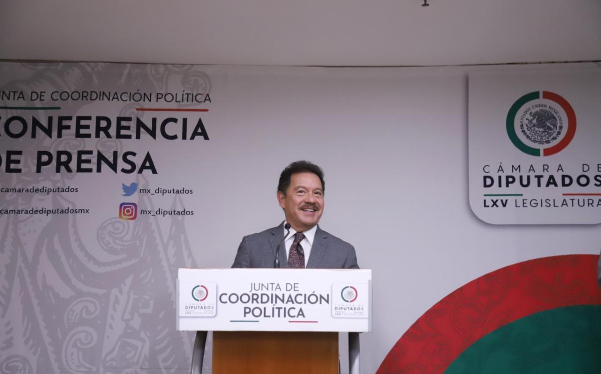 Ignacio Mier, coordinador de Morena en la Cámara de Diputados. | Especial