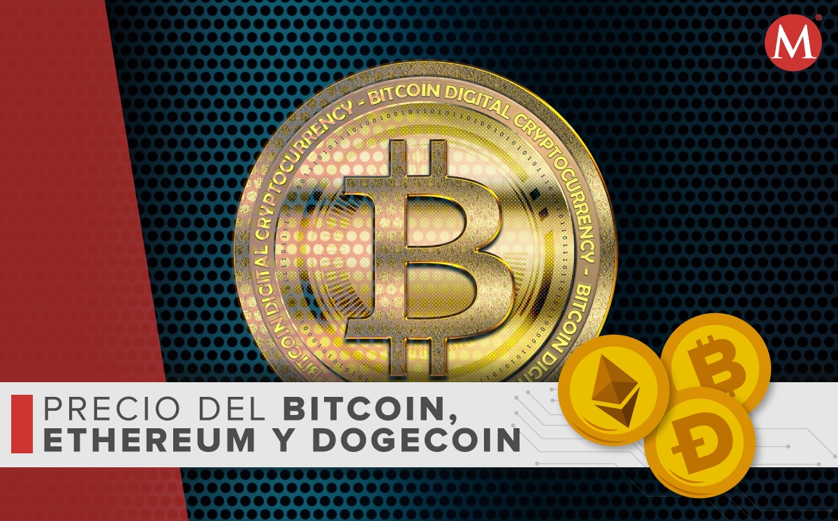 Precio-bitcoin ethereum dogecoin-HOY.  20-julio 2022. México
