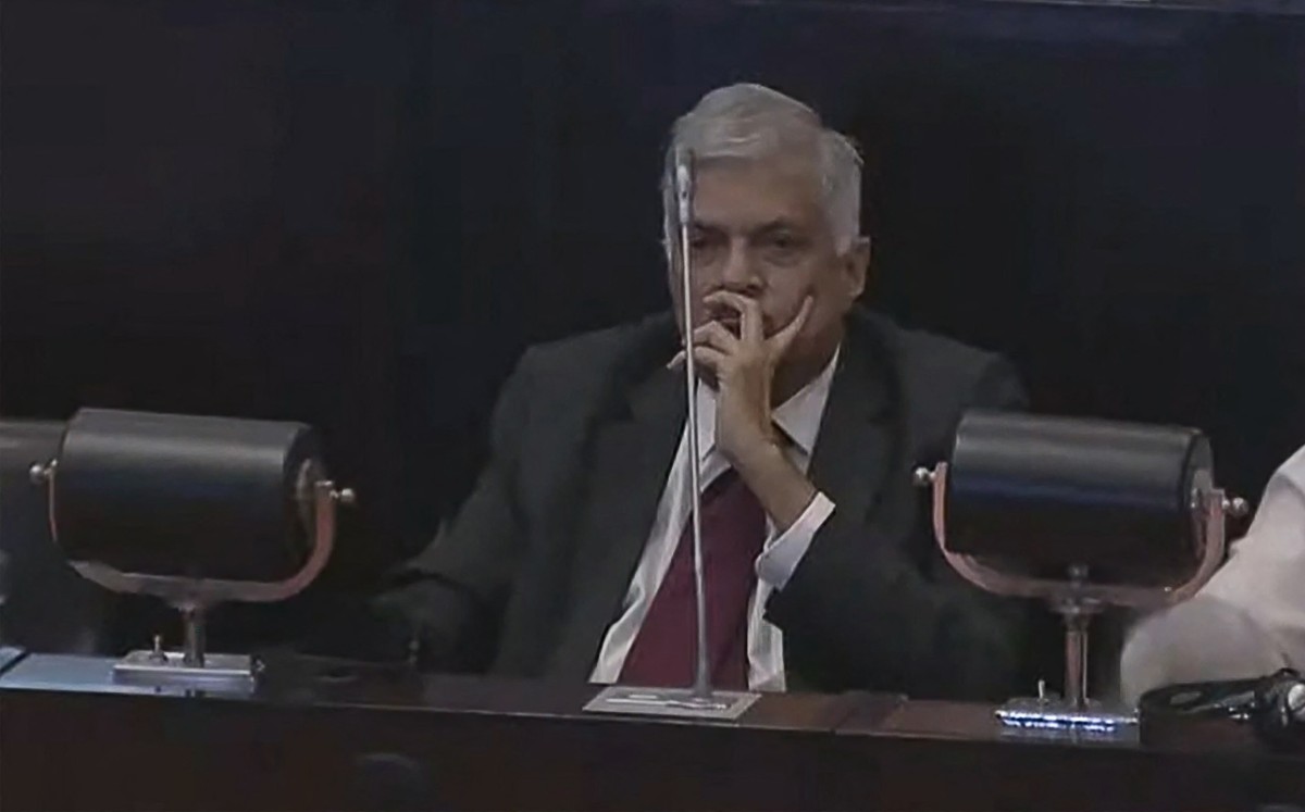 Ranil Wickremesinghe, nuevo presidente de Sri Lanka | AFP