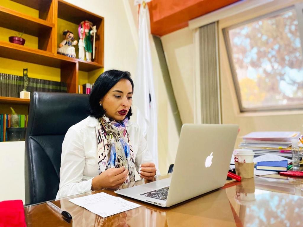 Susana Ángeles recalcó que Tizayuca es la primer ciudad de Hidalgo en contar con el sistema de Justice Cívica (Cortesía)
