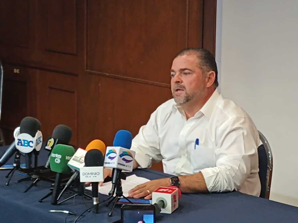El alcalde de Montemorelos, Miguel Ángel Salazar. Foto: Erik Rocha