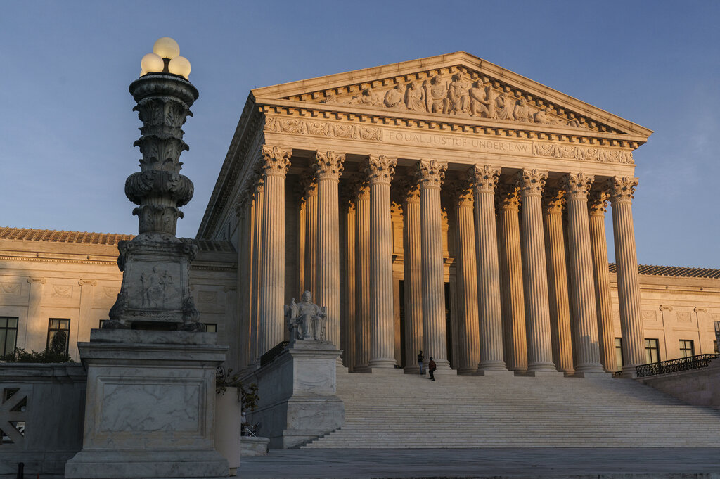 Corte Suprema de Estados Unidos. (AP)