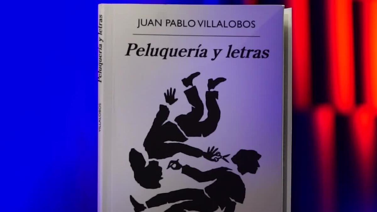 Juan Pablo Villalobos, autor de 'Peluquería y letras'