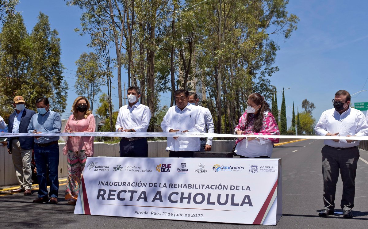 Rehabilitación de la Recta a Cholula | Agencia Enfoque