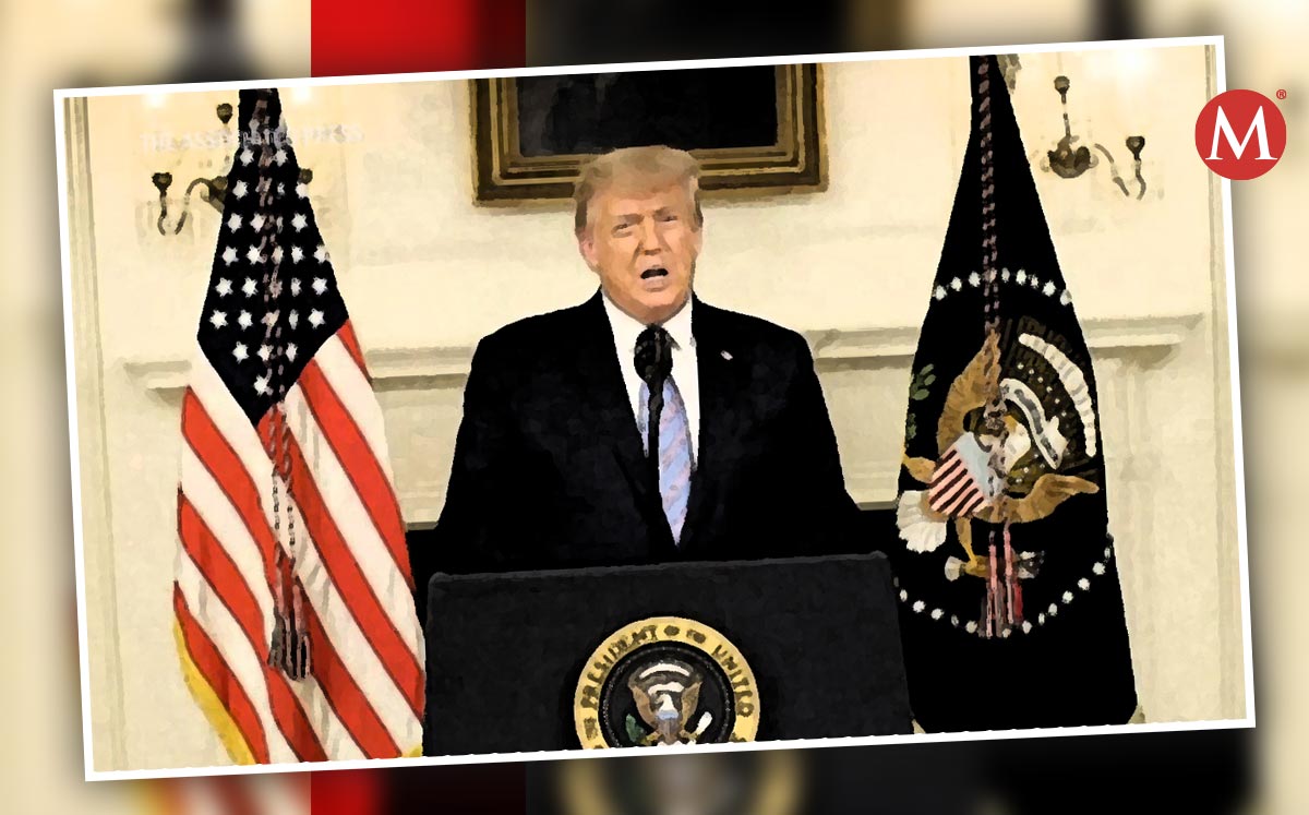 Trump se negó al reconocer el resultado de la elección presidencial de 2020. (AP)