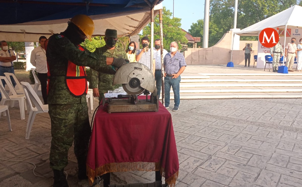 Arranca Ejército Mexicano canje de armas en Ciudad Mante