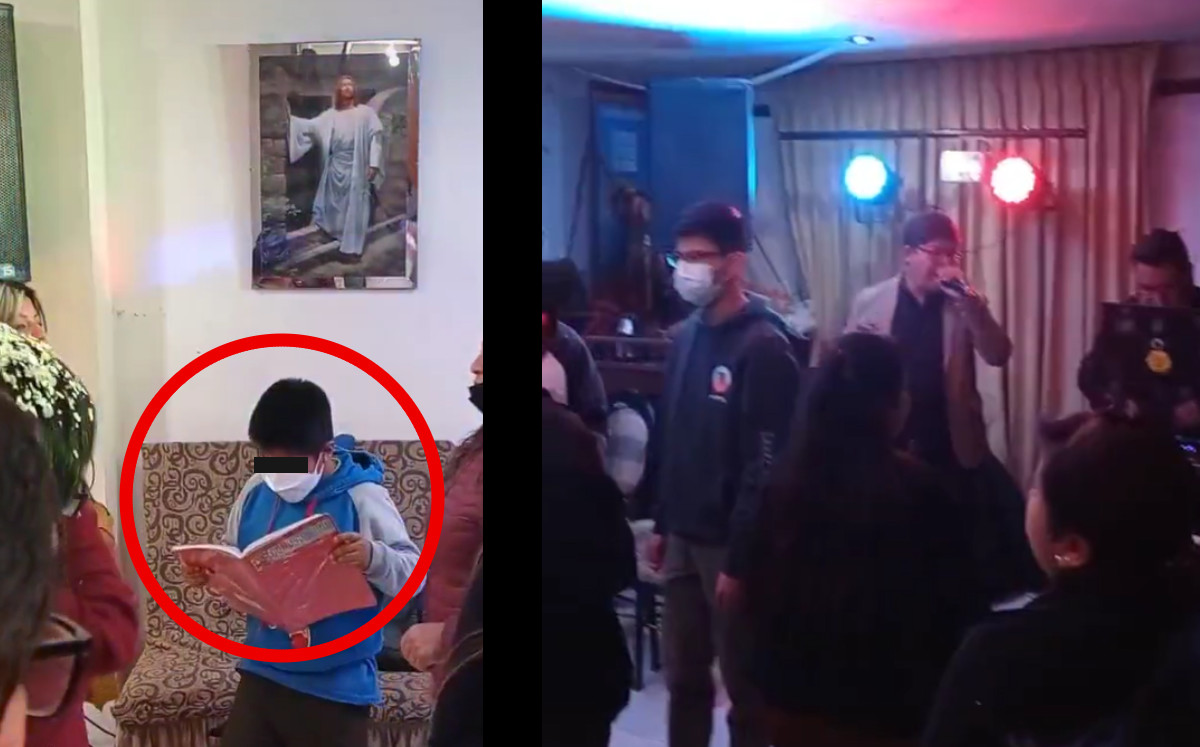 Captan a niño estudiando mientras baila en fiesta |ESPECIAL