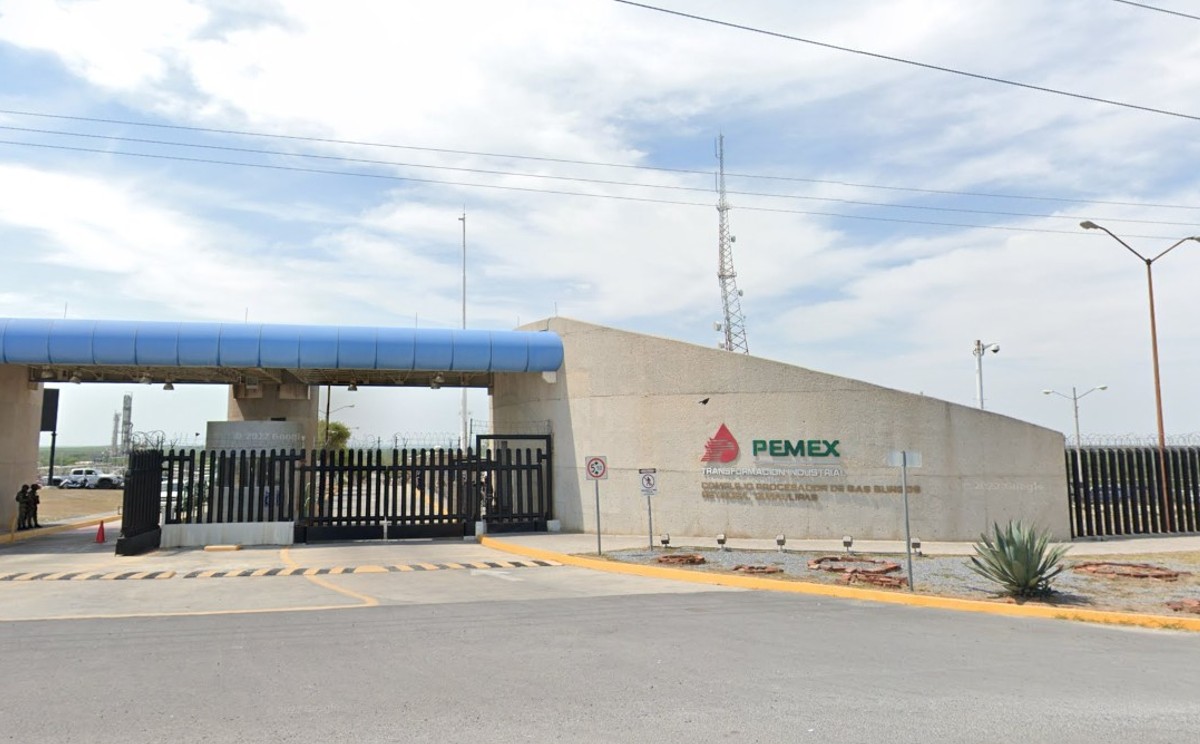Centro Procesador de Gas de Pemex en Reynosa, Tamaulipas.