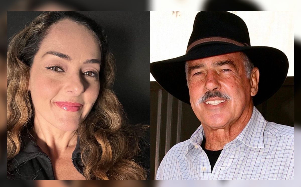 Hace días Andrea García aseguró que se reconcilió con su padre (Instagram).