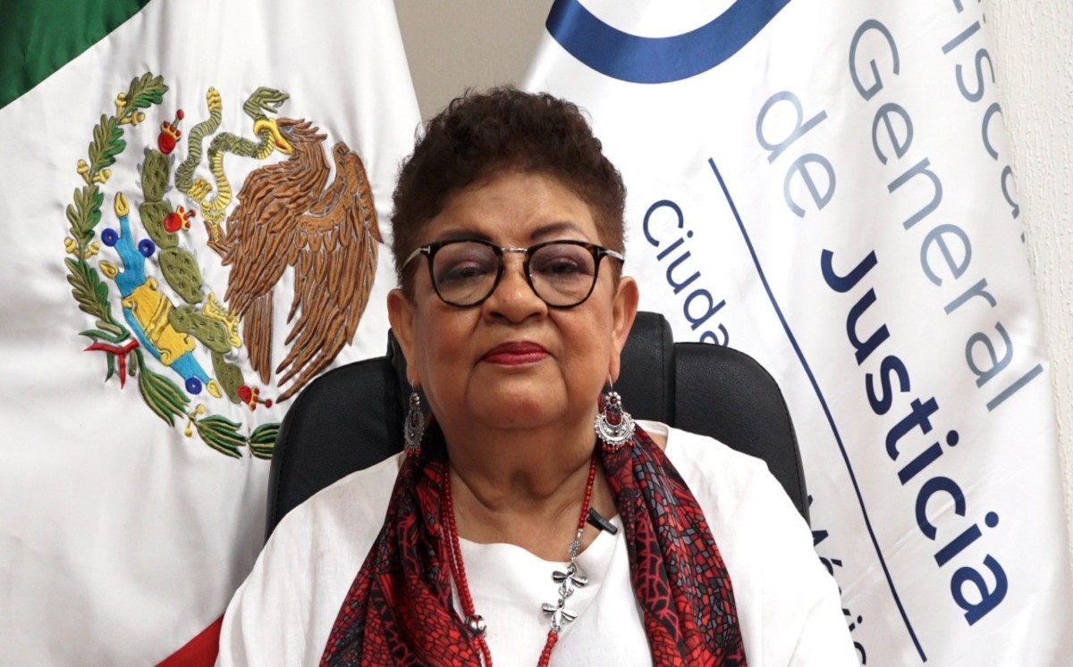 La Fiscal capitalina Ernestina Godoy.