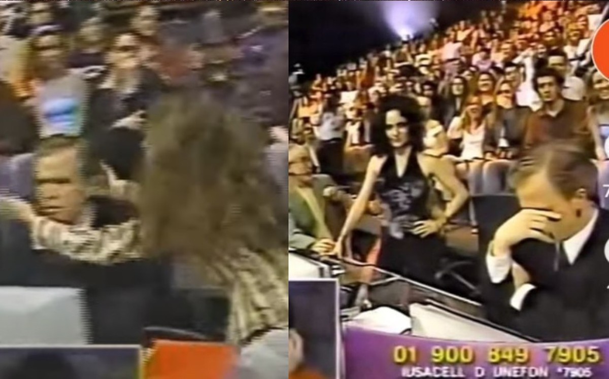 La reacción del 'Juez de hierro' no fue muy buena (Captura de pantalla).