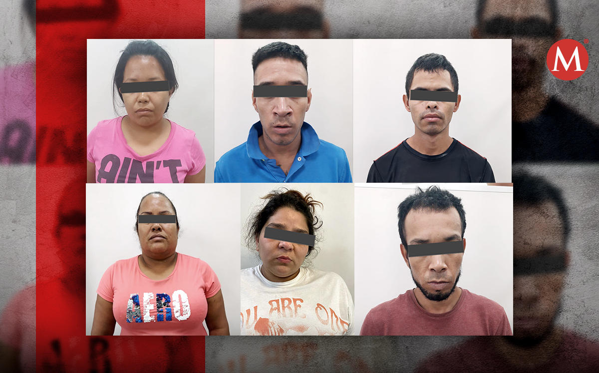 Los detenidos fueron puestos a disposición de las autoridades.