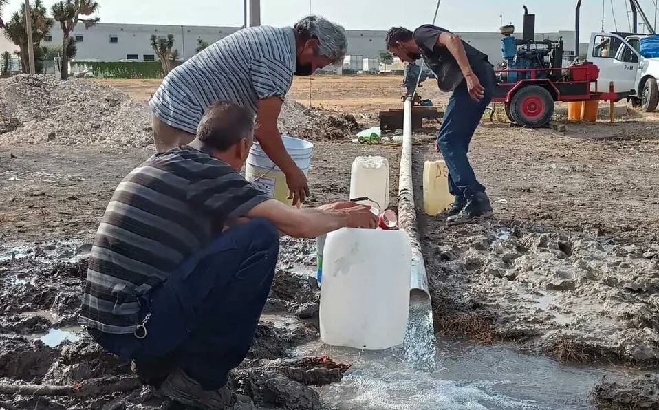 Los trabajos se realizan en la colonia Evolución.