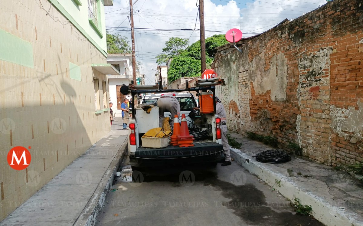 La retención fue en calles aledañas a la zona de los mercados de Tampico