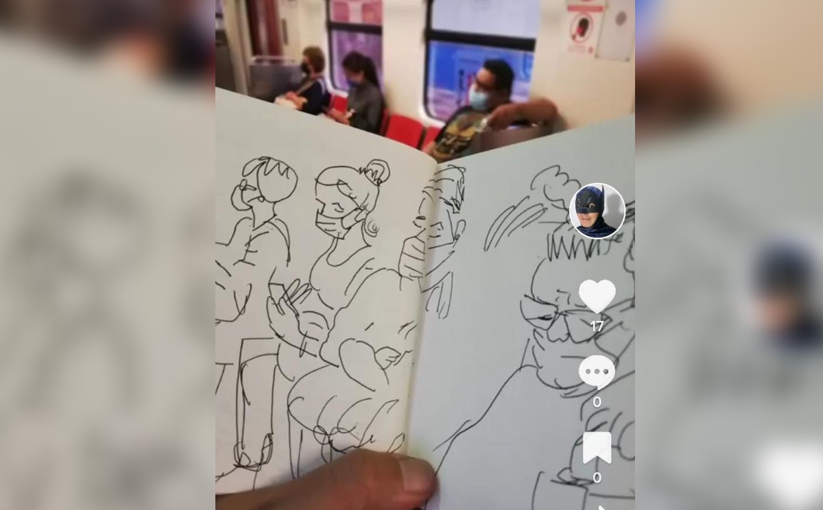 "El usuario cree que es un cómodo lugar para dibujar" | Especial.