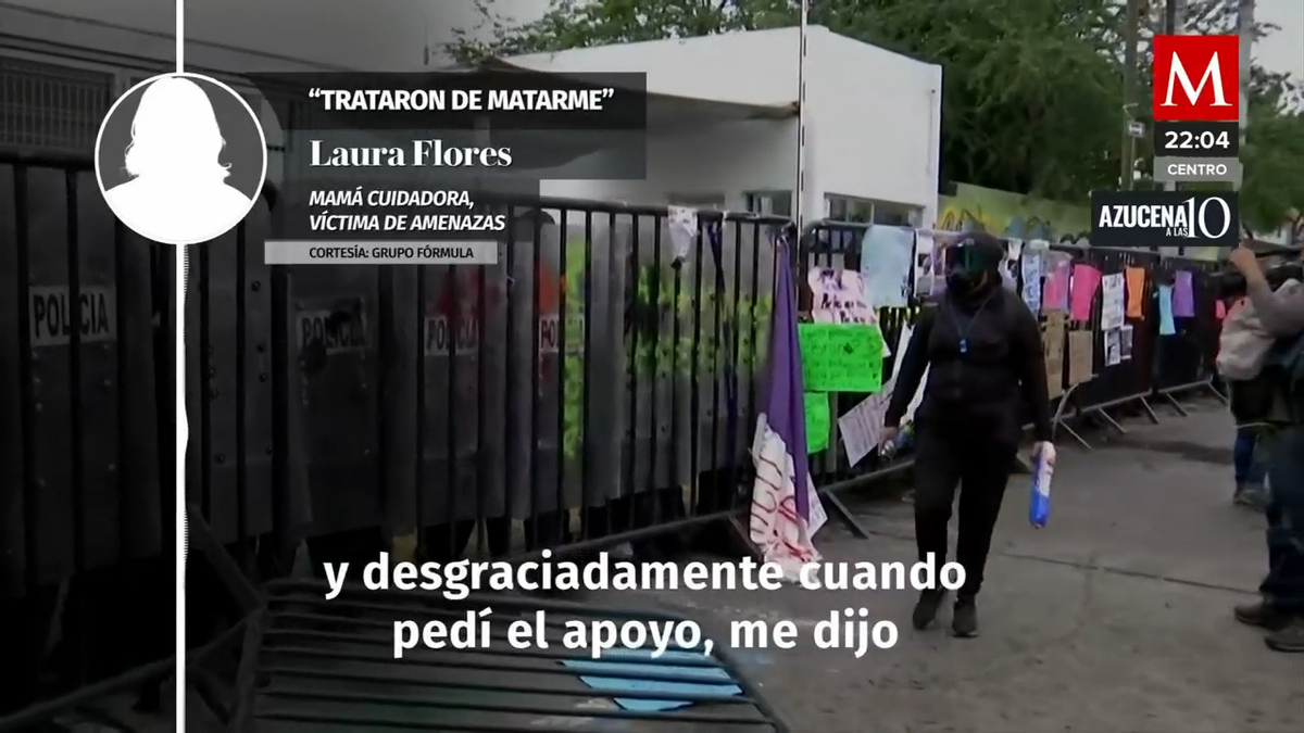 Laura Flores es mamá cuidadora que ha sido víctima de tentativa de feminicidio por vecino