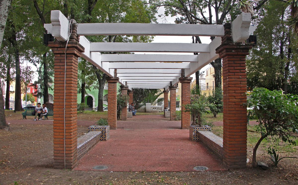 Parque de los Enamorados en Puebla