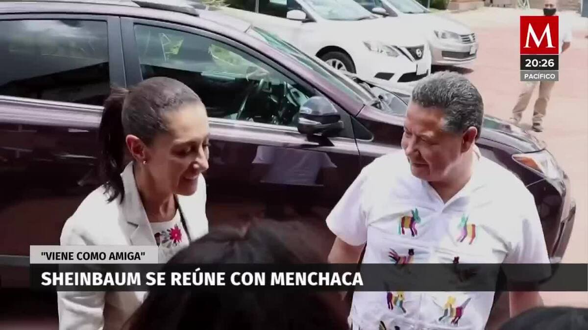 Sheinbaum y Menchaca se reúnen en Pachua